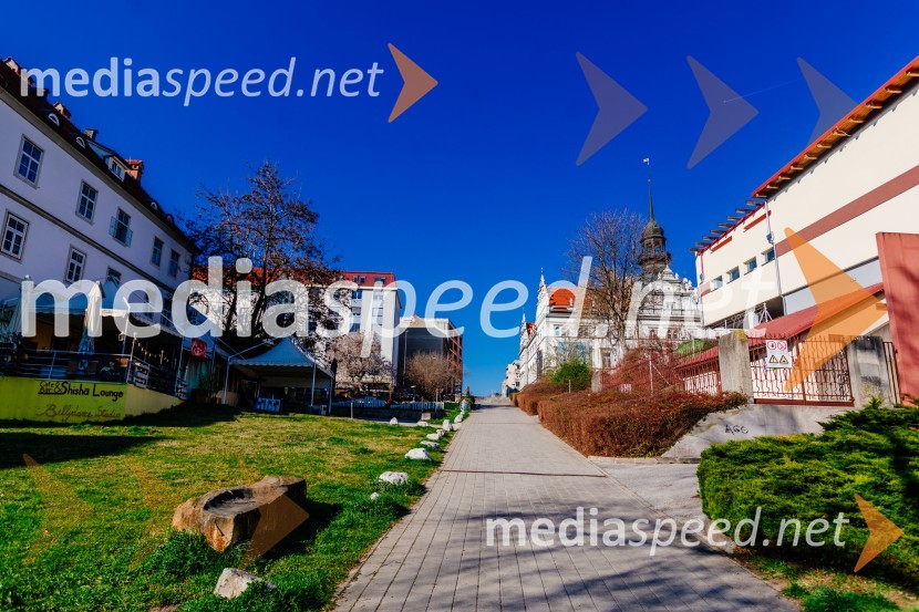 Maribor in njegove prazne ulice