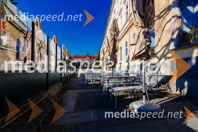 Maribor in njegove prazne ulice