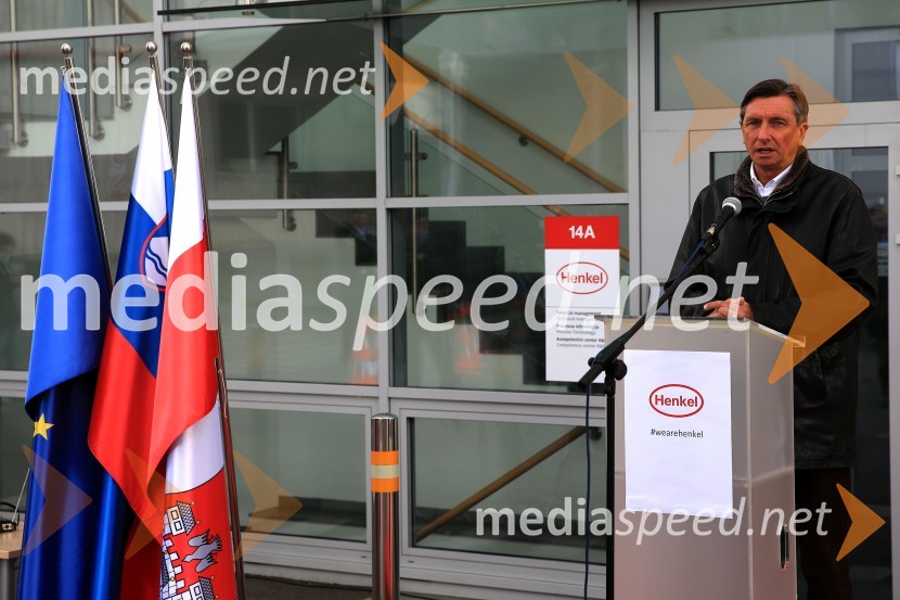 Borut Pahor, predsednik Republike SlovenijePahor obiskal Henkel Maribor