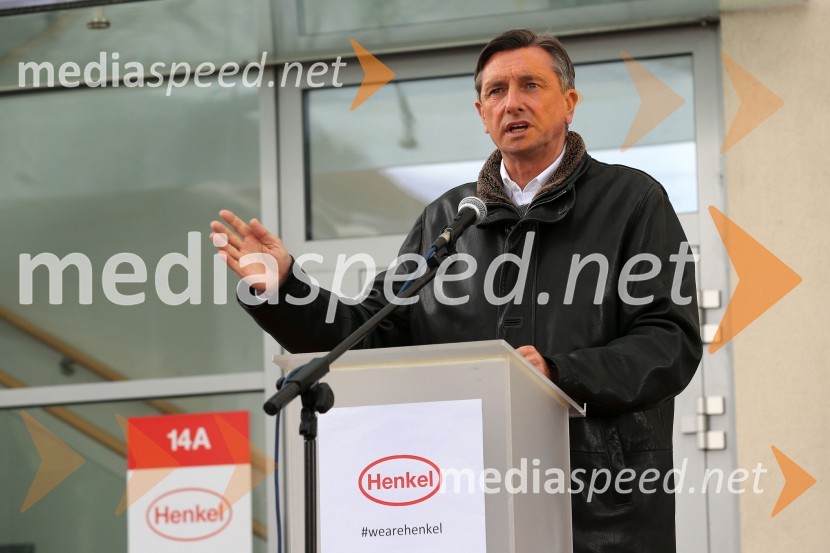  Borut Pahor, predsednik Republike SlovenijePahor obiskal Henkel Maribor