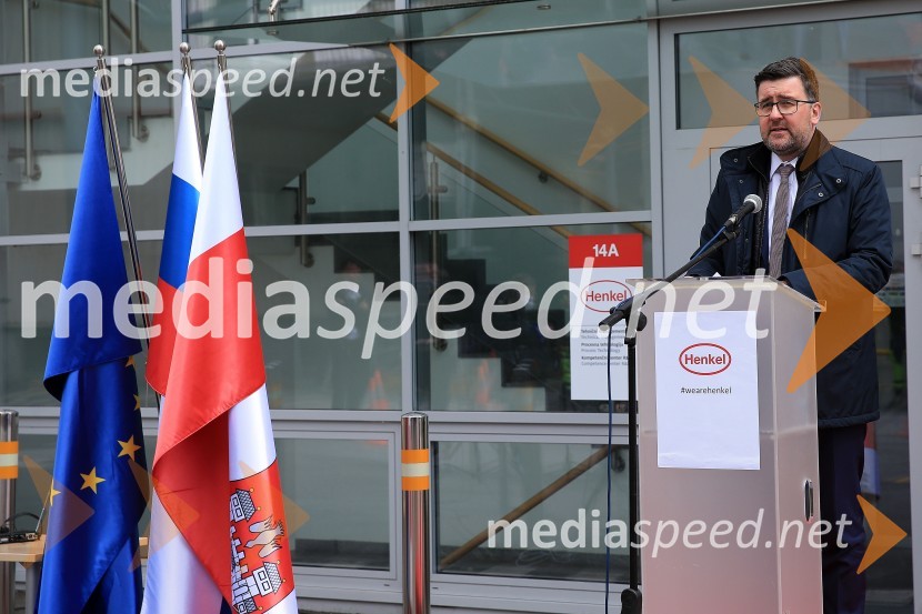  Christof  Vollstedt, direktor Henkel MariborPahor obiskal Henkel Maribor