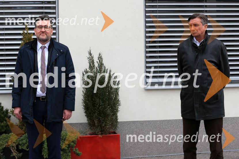  Christof  Vollstedt, direktor Henkel Maribor;  Borut Pahor, predsednik Republike SlovenijePahor obiskal Henkel Maribor
