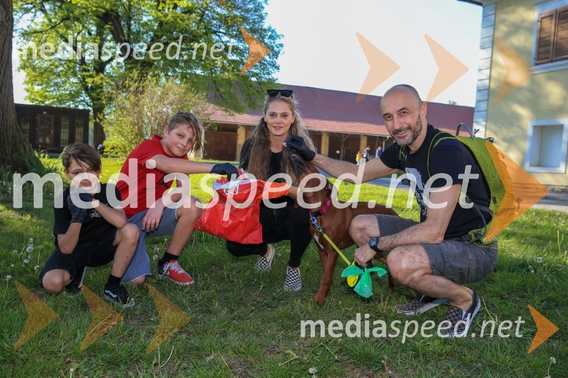  Jaša Božičnik;  Staš Božičnik;  Maša Merc, Miss Slovenije 2000;  Ivan Žebeljan, dr. med.Znani Mariborčani obeležili Svetovni dan Zemlje