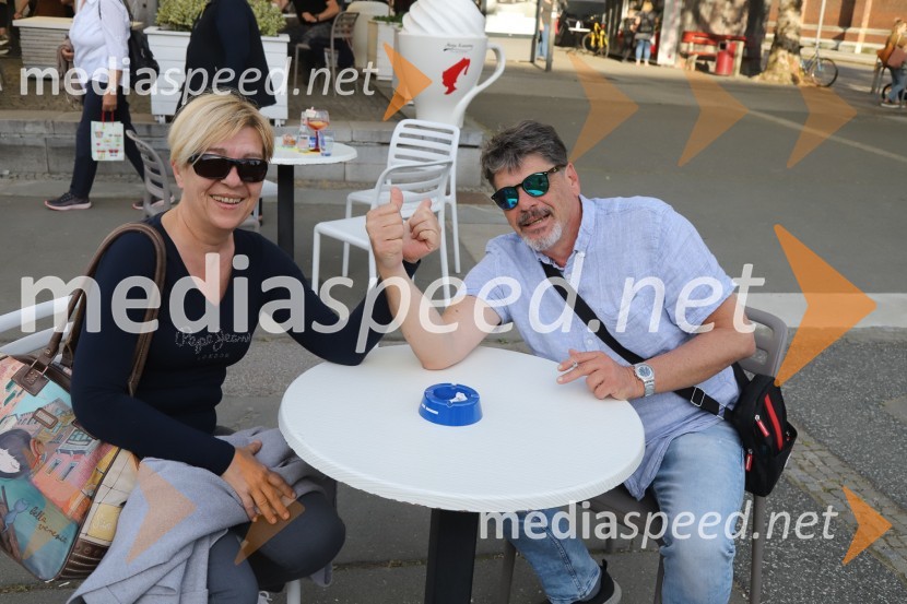 Protivladni protest na kolesih v Mariboru