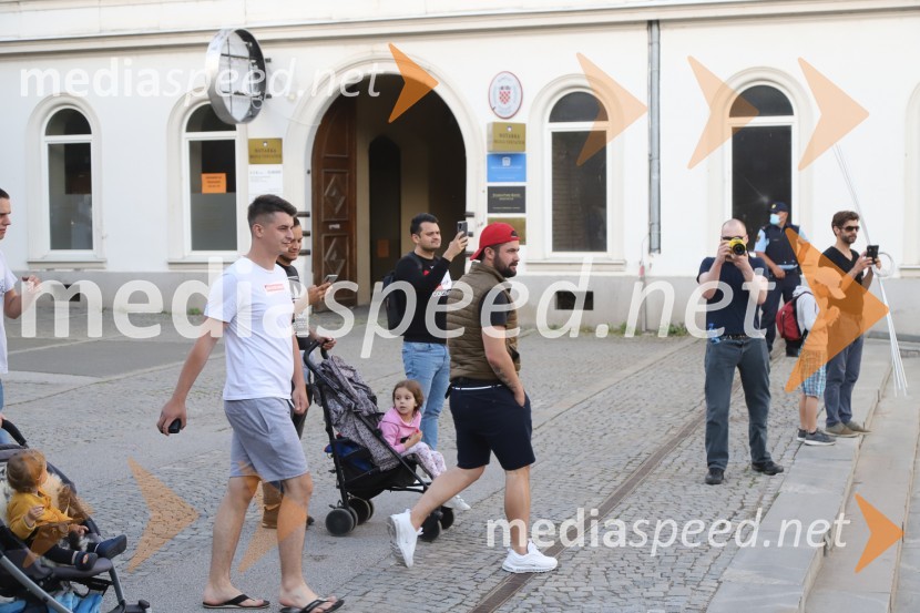 Protivladni protest na kolesih v Mariboru