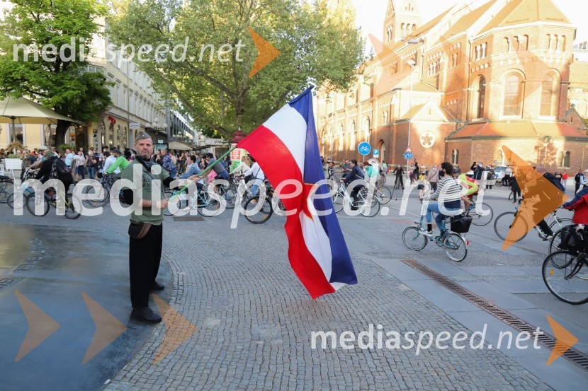  Renato VolkerProtivladni protest na kolesih v Mariboru