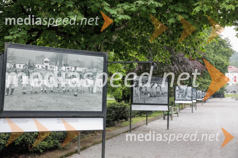 100 let Nogometne zveze Slovenije, otvoritev razstave