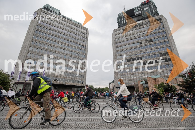 Tretji protivladni protest v Ljubljani