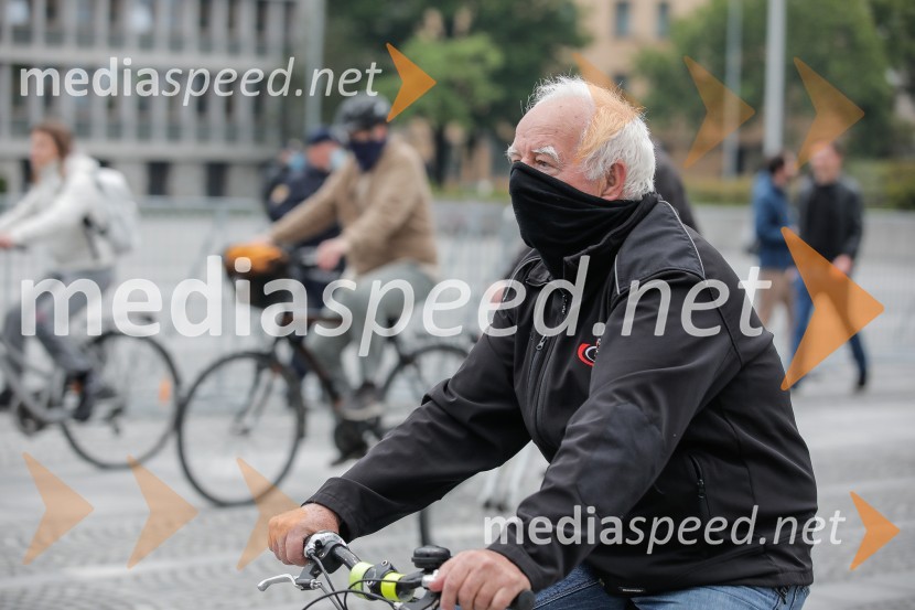 Tretji protivladni protest v Ljubljani