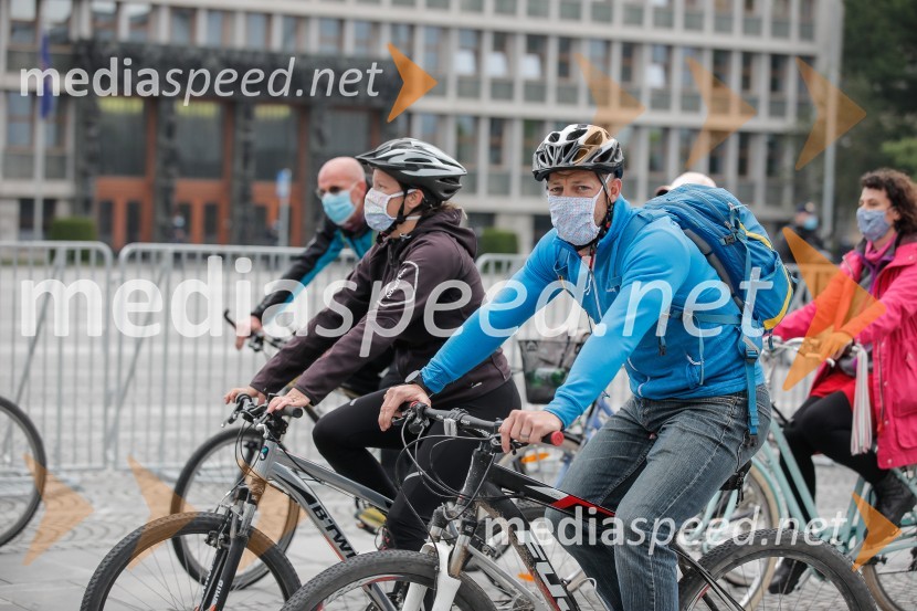 Tretji protivladni protest v Ljubljani