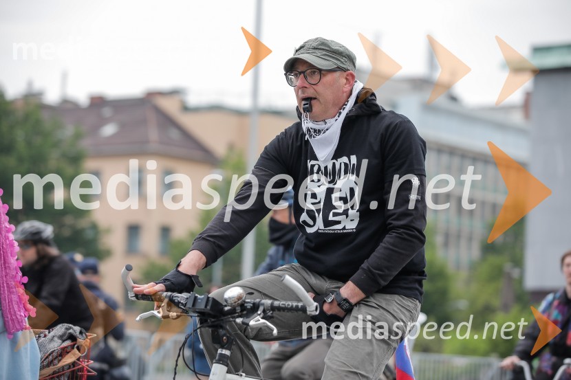Tretji protivladni protest v Ljubljani