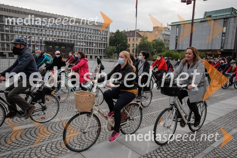 Tretji protivladni protest v Ljubljani