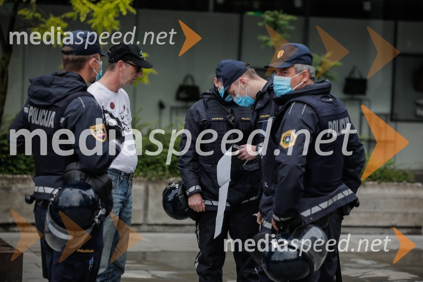 Tretji protivladni protest v Ljubljani