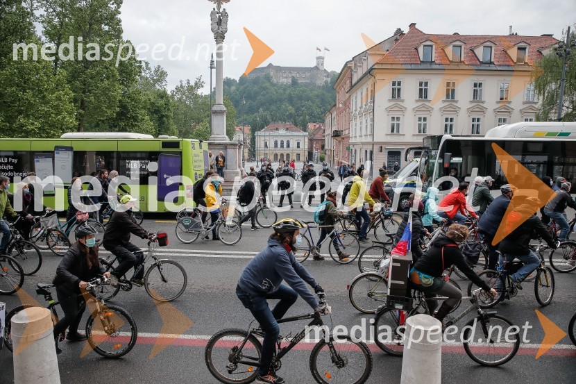Tretji protivladni protest v Ljubljani