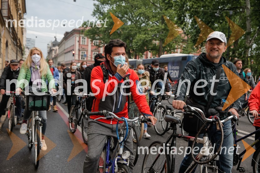 Tretji protivladni protest v Ljubljani