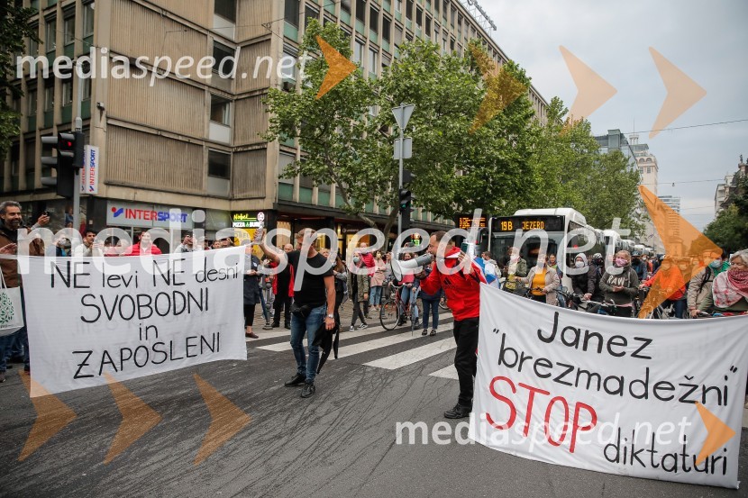  Zlatan  Čordić - Zlatko, raperTretji protivladni protest v Ljubljani