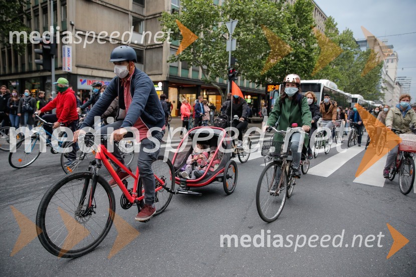 Tretji protivladni protest v Ljubljani