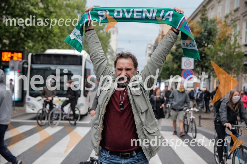 Tretji protivladni protest v Ljubljani