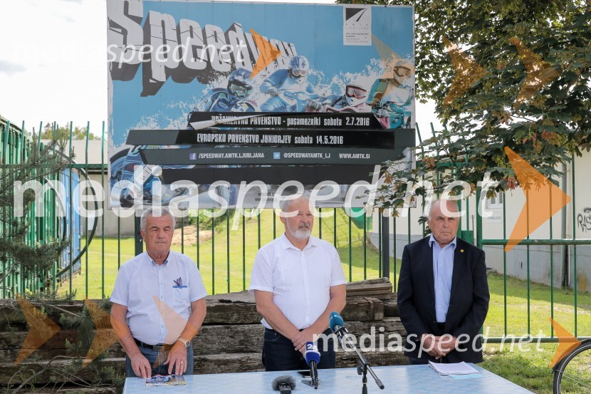 Zadnji uradni trening speedway na stadionu v športnem parku Ilirija