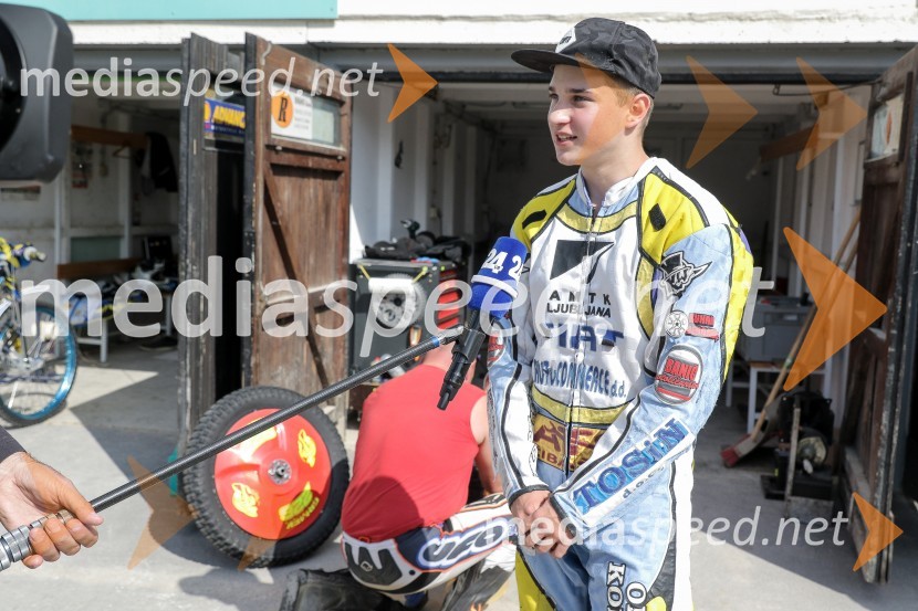 Zadnji uradni trening speedway na stadionu v športnem parku Ilirija