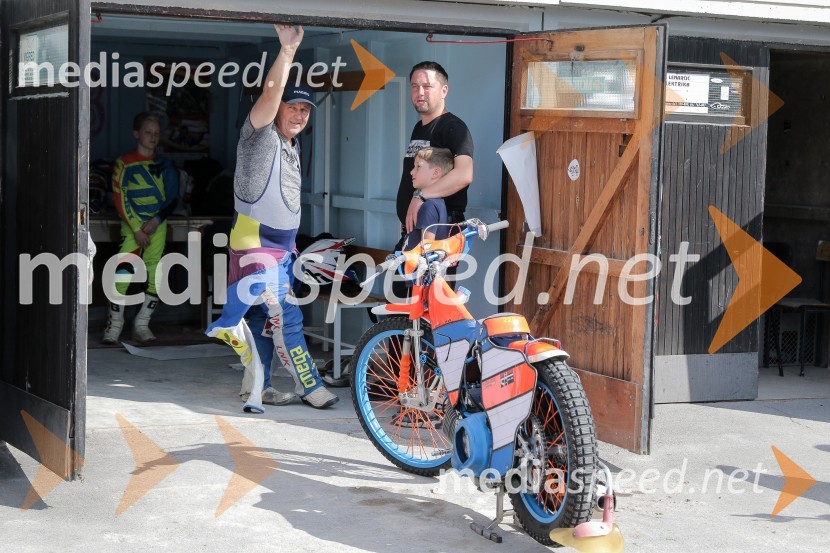 Zadnji uradni trening speedway na stadionu v športnem parku Ilirija