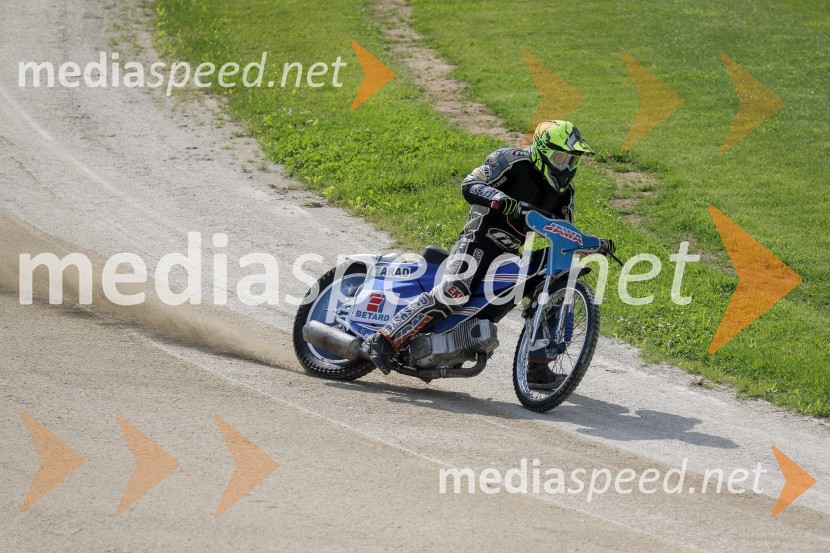 Zadnji uradni trening speedway na stadionu v športnem parku Ilirija