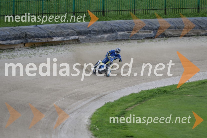 Zadnji uradni trening speedway na stadionu v športnem parku Ilirija