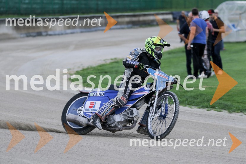 Zadnji uradni trening speedway na stadionu v športnem parku Ilirija