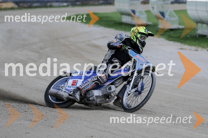 Zadnji uradni trening speedway na stadionu v športnem parku Ilirija