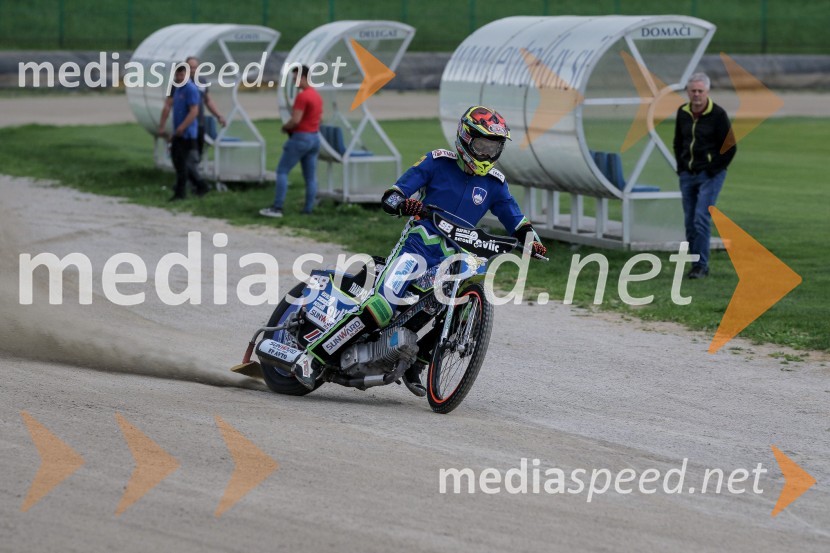 Zadnji uradni trening speedway na stadionu v športnem parku Ilirija