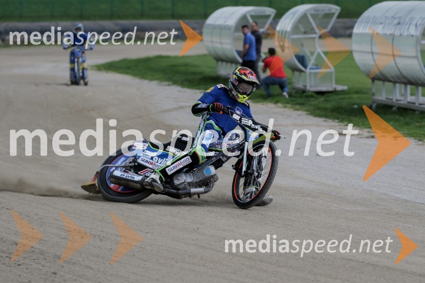 Zadnji uradni trening speedway na stadionu v športnem parku Ilirija