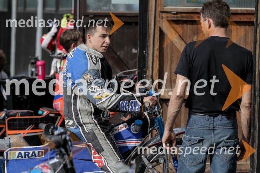 Zadnji uradni trening speedway na stadionu v športnem parku Ilirija