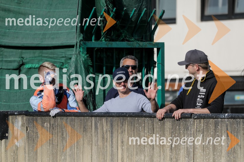 Zadnji uradni trening speedway na stadionu v športnem parku Ilirija