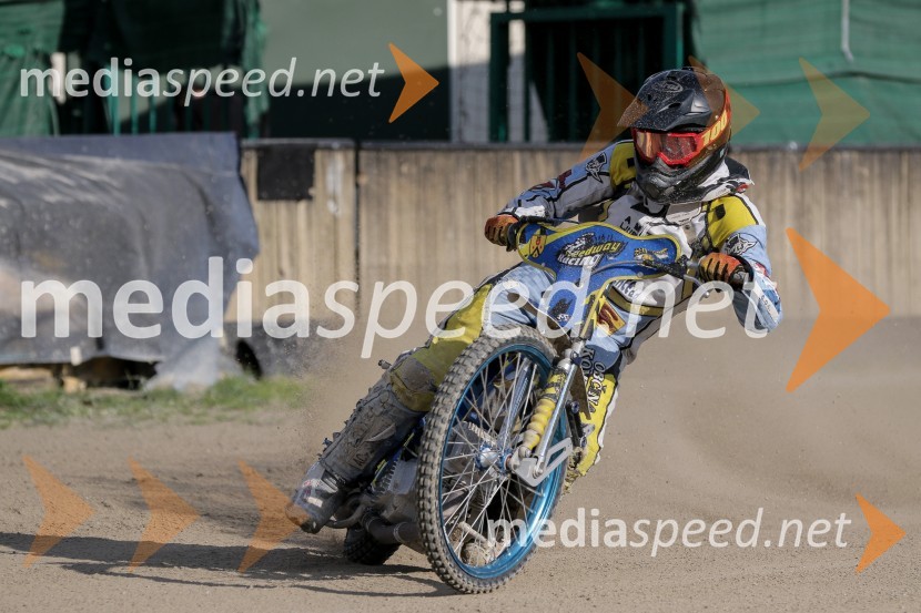 Zadnji uradni trening speedway na stadionu v športnem parku Ilirija