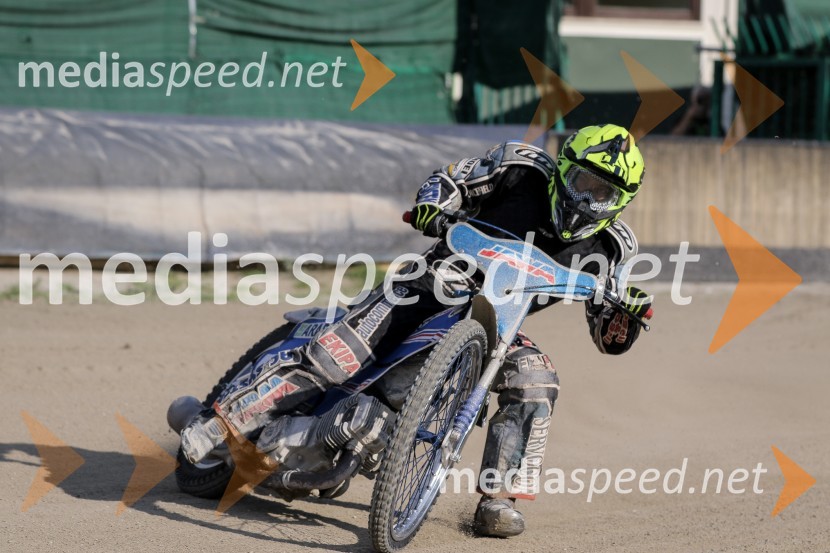 Zadnji uradni trening speedway na stadionu v športnem parku Ilirija
