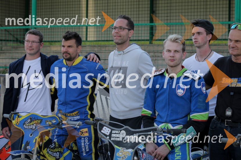 Zadnji uradni trening speedway na stadionu v športnem parku Ilirija