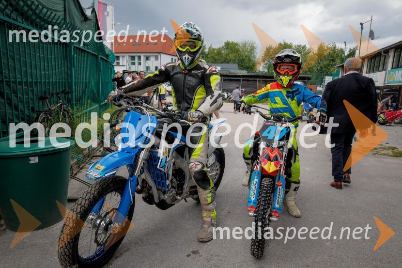 Zadnji uradni trening speedway na stadionu v športnem parku Ilirija