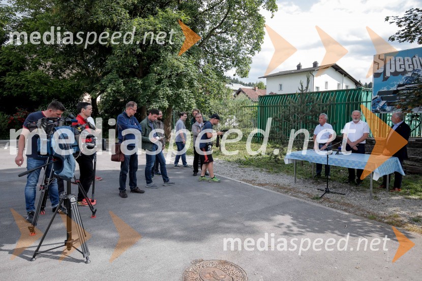 Zadnji uradni trening speedway na stadionu v športnem parku Ilirija