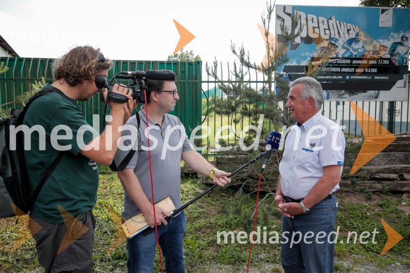 Zadnji uradni trening speedway na stadionu v športnem parku Ilirija