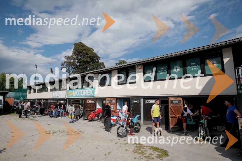 Zadnji uradni trening speedway na stadionu v športnem parku Ilirija