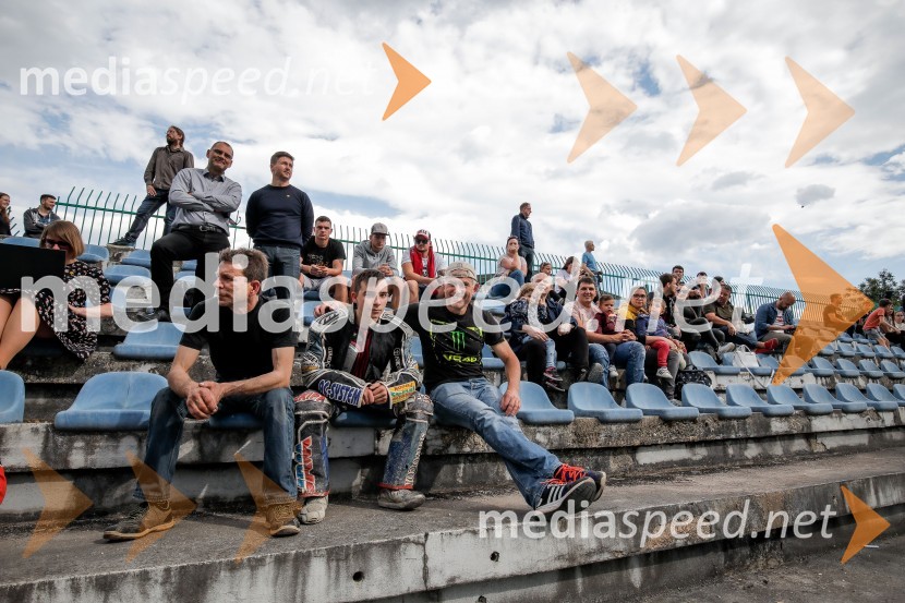 Zadnji uradni trening speedway na stadionu v športnem parku Ilirija