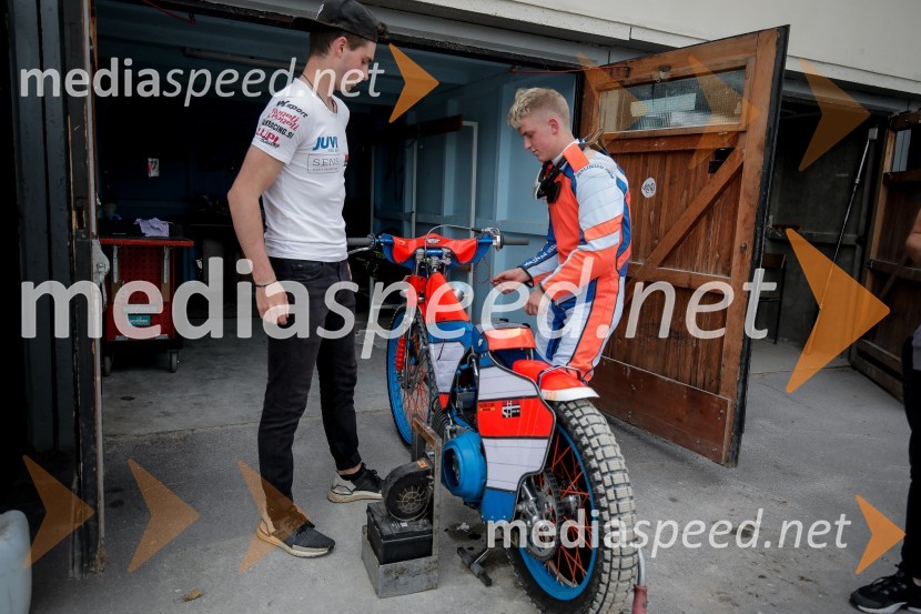 Zadnji uradni trening speedway na stadionu v športnem parku Ilirija