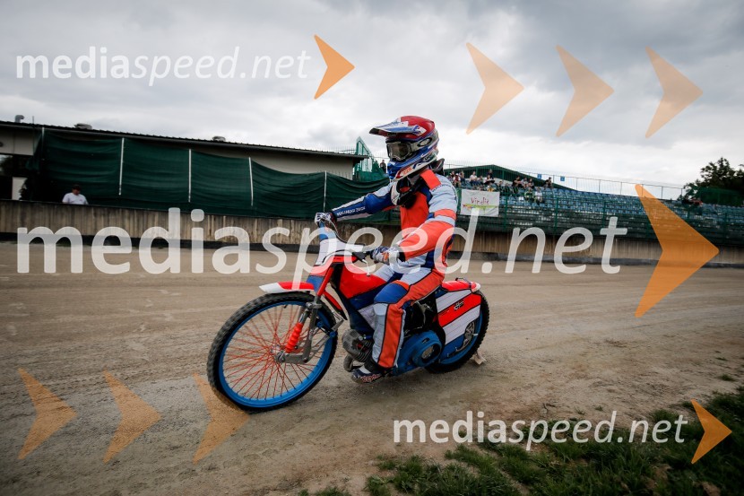 Zadnji uradni trening speedway na stadionu v športnem parku Ilirija
