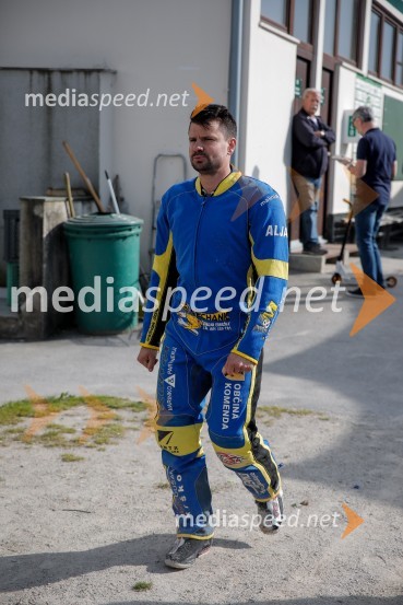 Zadnji uradni trening speedway na stadionu v športnem parku Ilirija