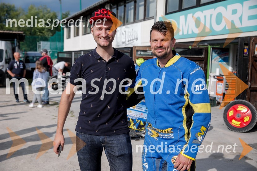 Zadnji uradni trening speedway na stadionu v športnem parku Ilirija