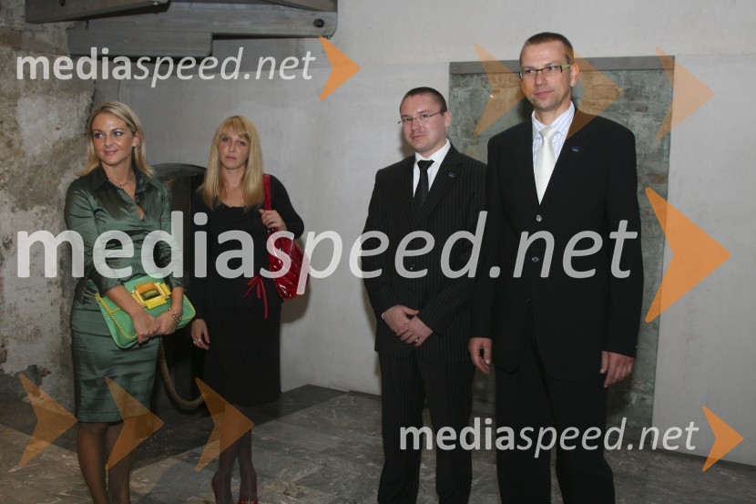 Beatrice Šlamberger, direktorica Berlitz Ljubljana, Ana Iskra, vodja jezikovnega centra Berlitz Kranj, Ian Jan, direktor jezikovnega centra Berlitz Maribor in Gregor Šergan, direktor Berlitz SlovenijaBerlitz, jezikovna šola, 130 let