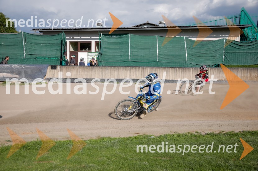 Zadnji uradni trening speedway na stadionu v športnem parku Ilirija