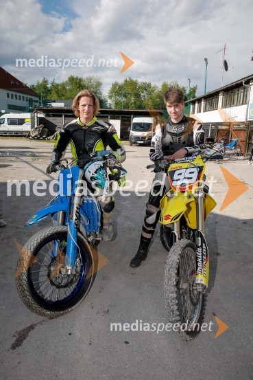 Zadnji uradni trening speedway na stadionu v športnem parku Ilirija