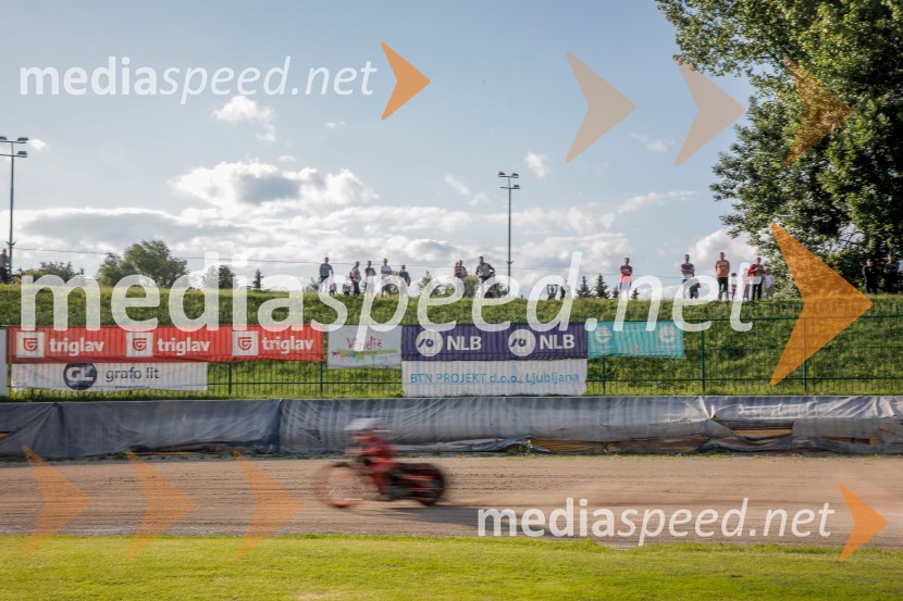 Zadnji uradni trening speedway na stadionu v športnem parku Ilirija