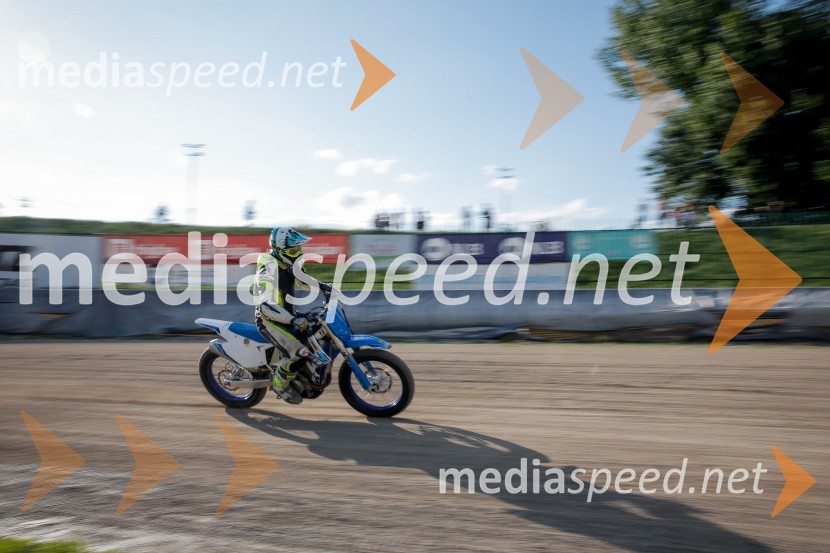 Zadnji uradni trening speedway na stadionu v športnem parku Ilirija
